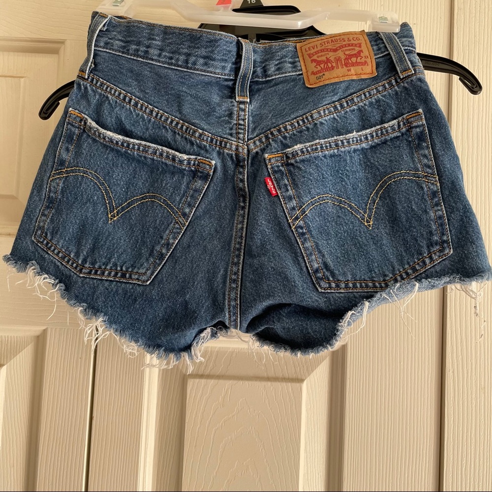 Levi’s 501 High Rise Jean Shorts